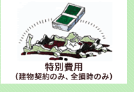 特別費用(建物契約のみ、全損時のみ)