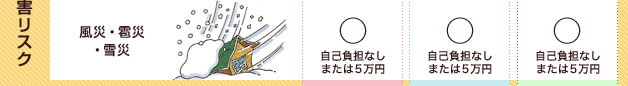 風采・雹災・雪災